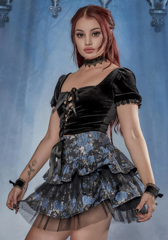 Bound For Eternity Puff Sleeve Top