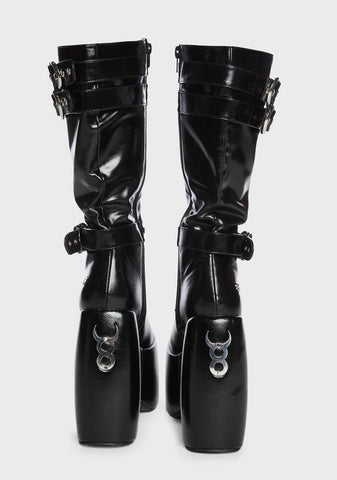 Onyx Speak Your Mind Platform Boots