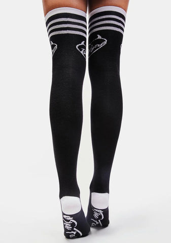 Bad Girl Knee High Socks