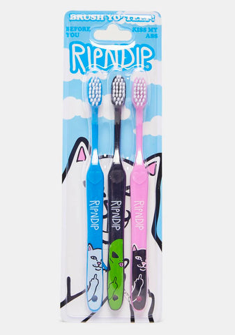 Ripndip Character Toothbrush 3 Pack