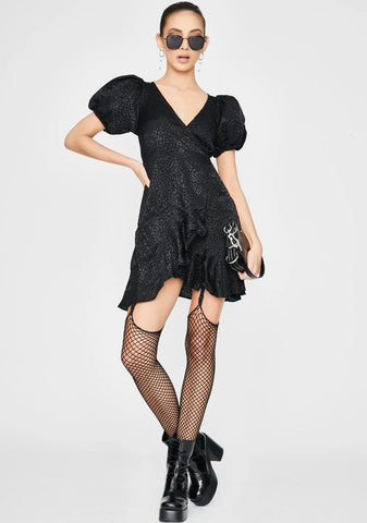 Black Dolly Mini Dress