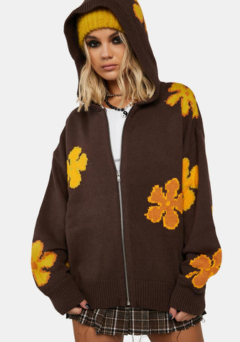 Fall Vibes Zip-Up Hoodie