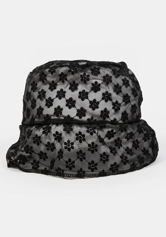 Sunflower Feels Sheer Bucket Hat