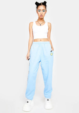 X Smiley Fantastic Mushrooms Sweatpants