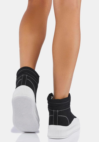 Ain't It Funny High Top Sneakers