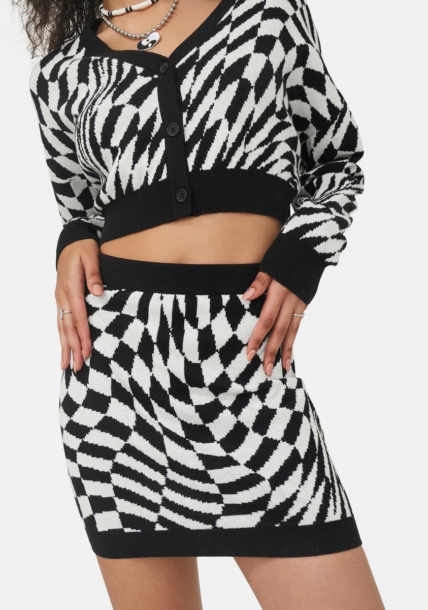 Warp Speed Mini Skirt