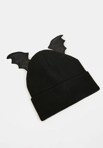 Wings Of Doom Knit Beanie