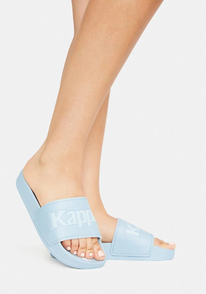 Light Blue 222 Banda Adam 17 Slide Sandals