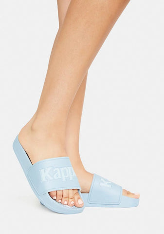 Light Blue 222 Banda Adam 17 Slide Sandals