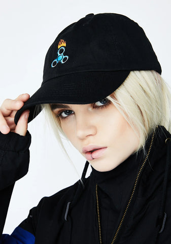 Fire Spinner Dad Hat