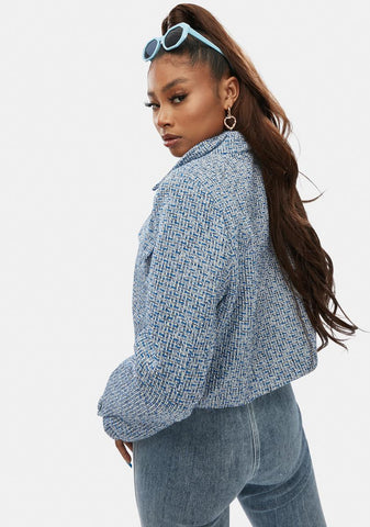 Slate How Far Is Heaven Cropped Jacket