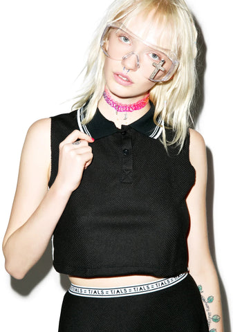 Mami Sleeveless Top - Black