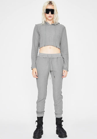 Switchin' Up Crop Hoodie