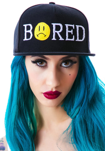 Bored Snapback Cap