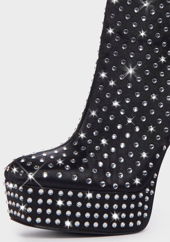 Overnight Glitz Ankle Boots