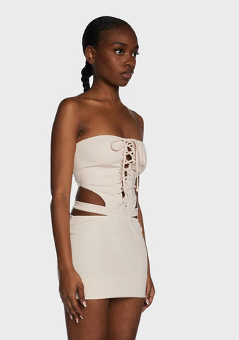 Slay The Scene Cut-Out Mini Dress