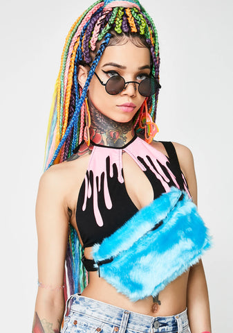 Shaggy Monster Fanny Pack