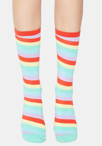 Lollipop Crew Socks