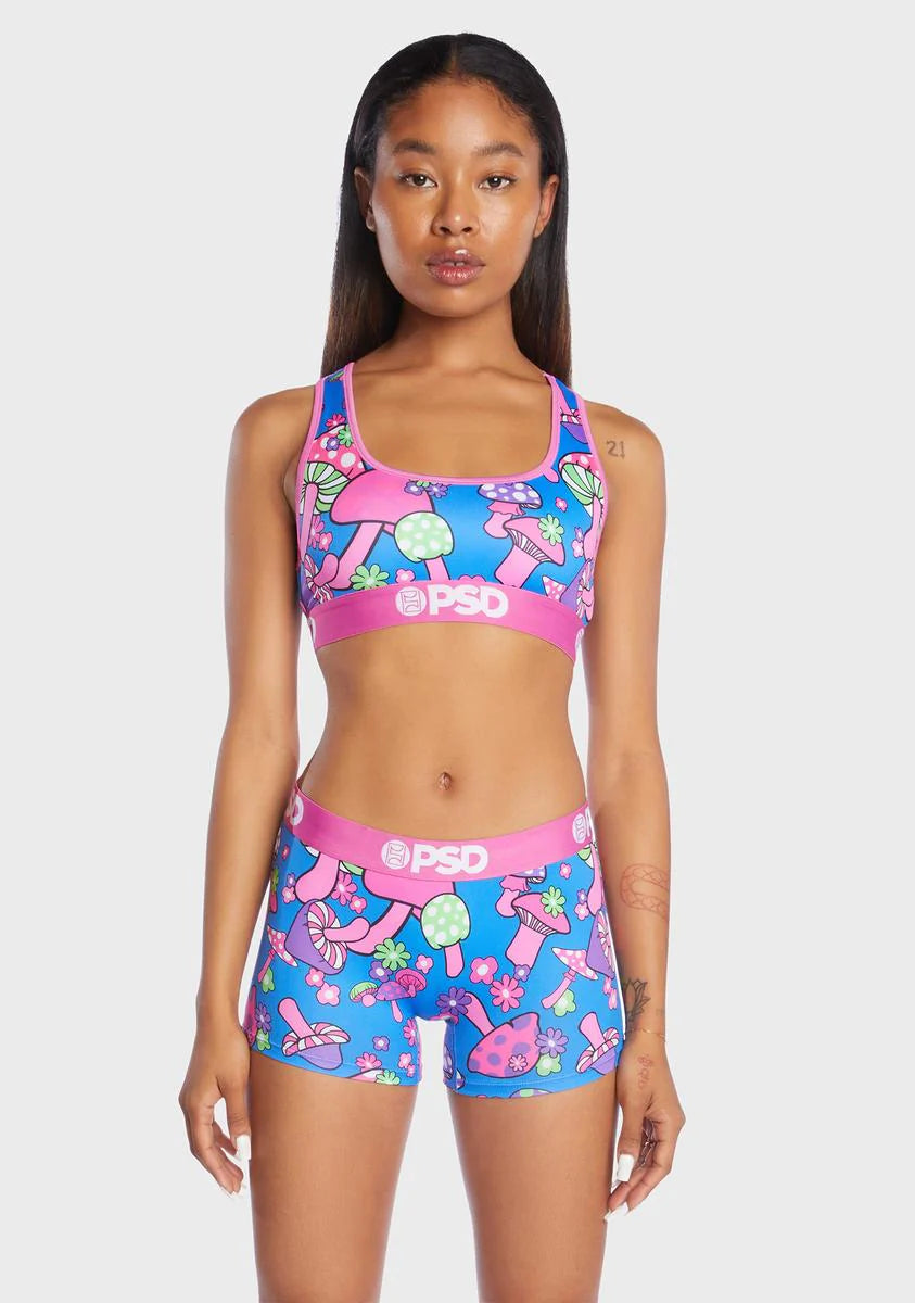 Groovy Shroom Sports Bra