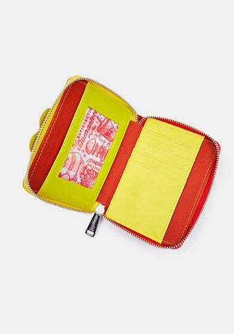 Plankton Krabby Patty Zip Around Wallet