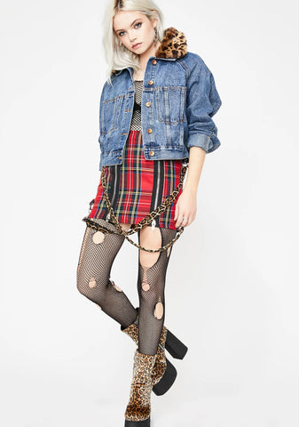 Snappin' Savage Denim Jacket