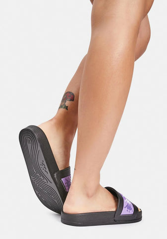 Black Lilac Authentic Adam 15 Slides