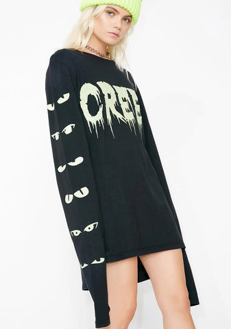 Peepin' Creep Long Sleeve Tee