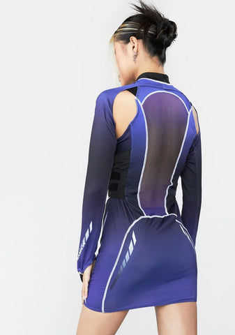 Corset Dress With Detachable Sleeves