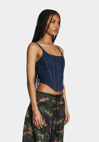 Bad Advice Corset Top