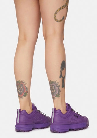 Purple Disruptor Zero Pearl Sneakers