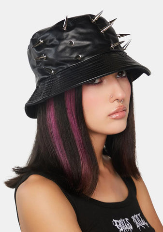 Daring Baddie Spiked Bucket Hat