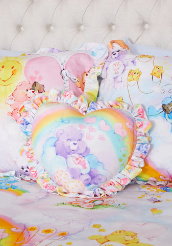 Kingdom Of Caring Heart Shaped Pillow