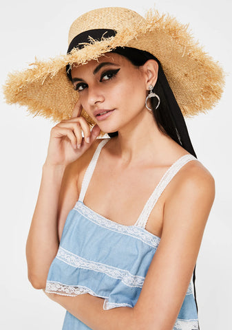 Island Gal Straw Hat