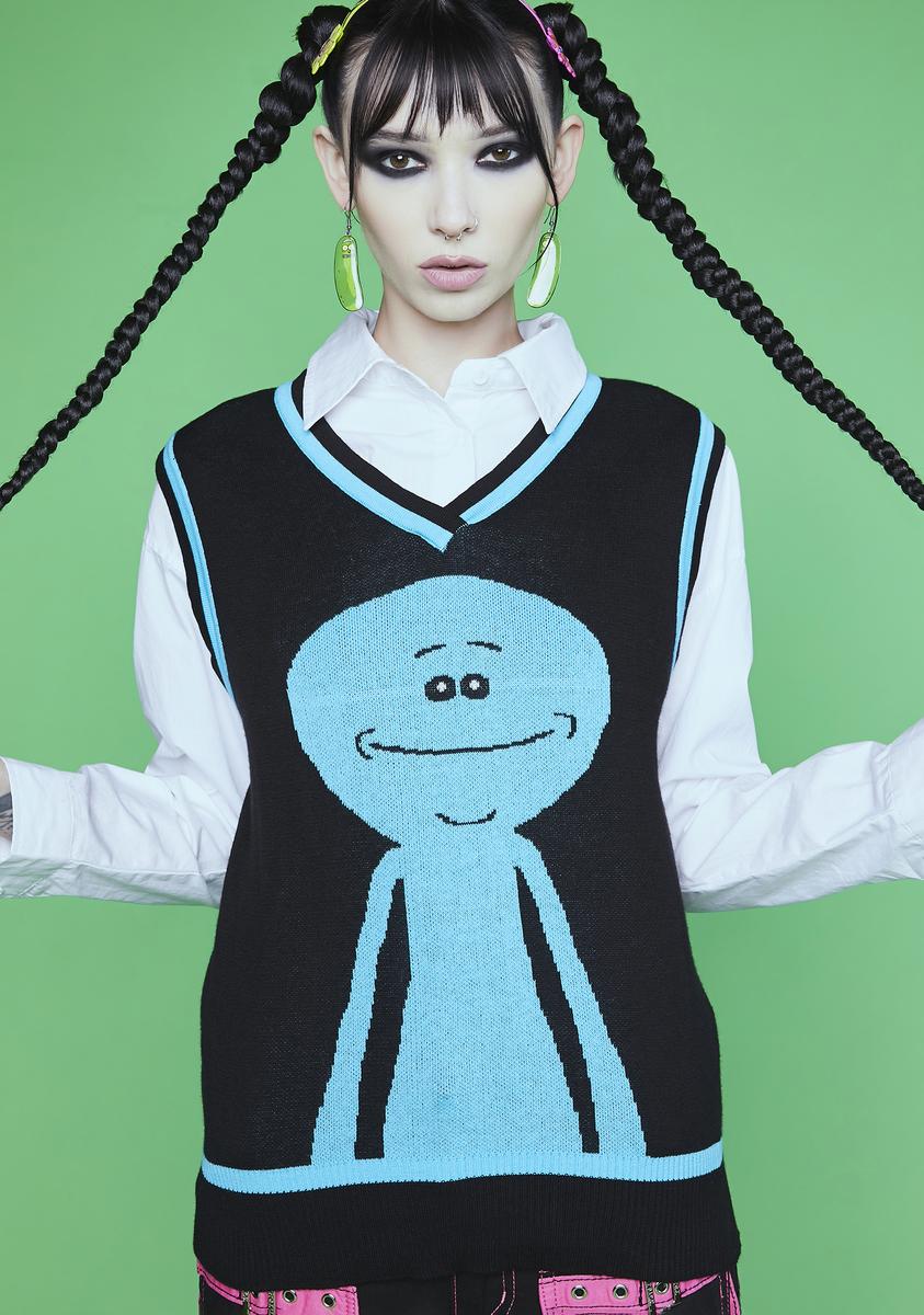 Meseeks And Destroy Intarsia Sweater Vest