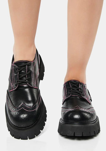 Tunnel Vision Platform Brogues