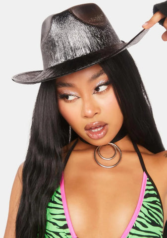 Tame The Stars Metallic Cowboy Hat