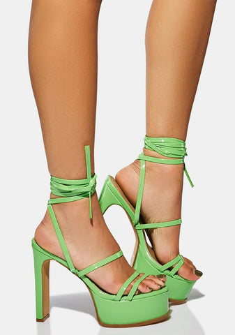 Tropical Climate Platform Heels