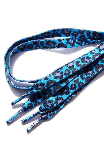Wildin’ Out Leopard Shoelaces