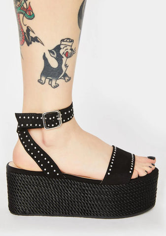 Way Above It Platform Sandals