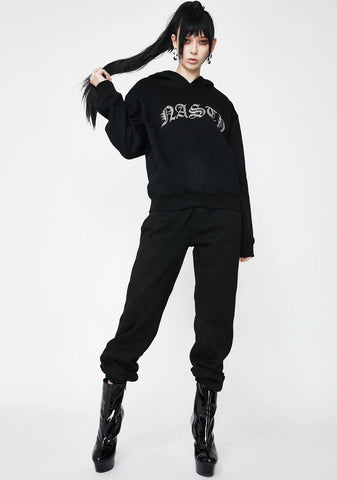 Nasty Rhinestone Hoodie