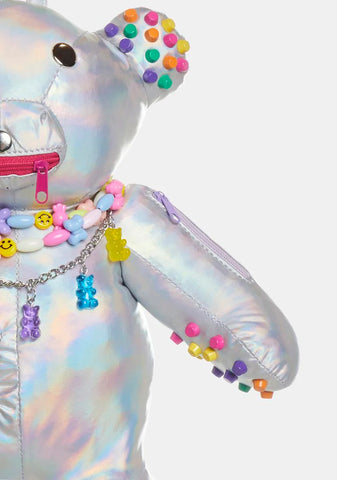 Raving Tormented Teddy Backpack