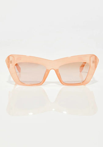 Bella Pink Mirrored Sunglasses