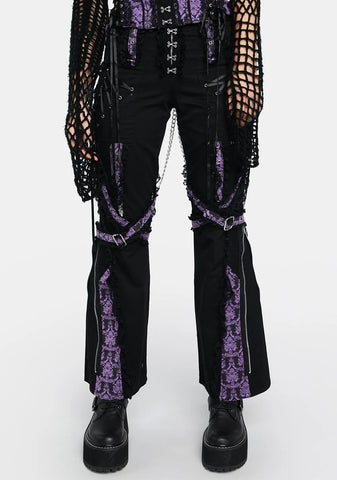 Purple Enchanted Dark Street Pants
