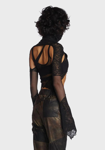 Echo Mask Shrug And Tank Set