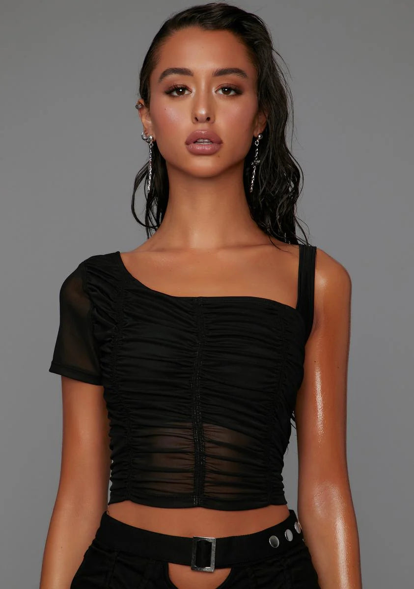 Look At Me Now Asymmetrical Top