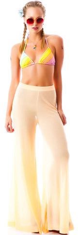 Vintage Rainbow Triangle Bikini Top