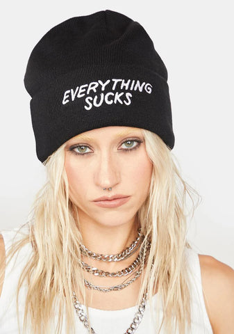 Everything Sucks Beanie