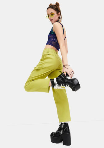 Not Ur Teachers Pet Twill Carpenter Pants