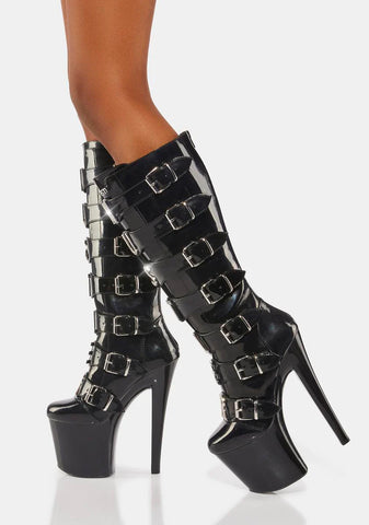 VIP Hustler Knee High Boots