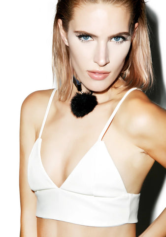 Bad Kitty Bralette - Black